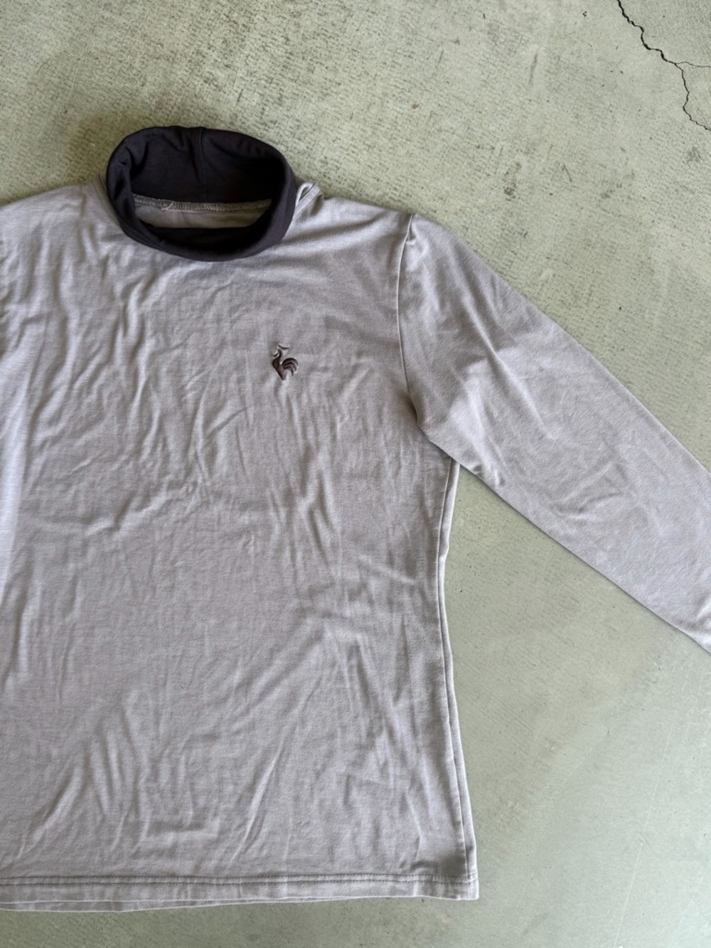 Le Coq Sportif / Golf Turtleneck Top / Brown